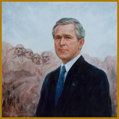 Official Portrait of President George W. Bush - portrait by Igor Babailov