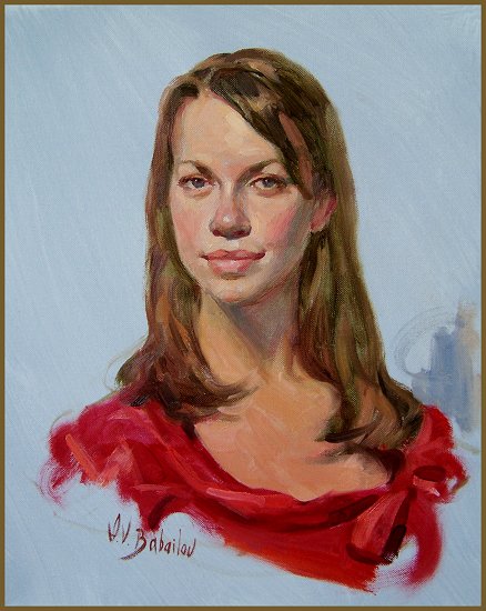Portrait of Chelsea Barker, by Igor Babailov