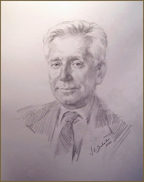 Mr. Francis "Frank" Osborne, frmr. CFO of the SATRA CORP., portrait by Igor Babailov