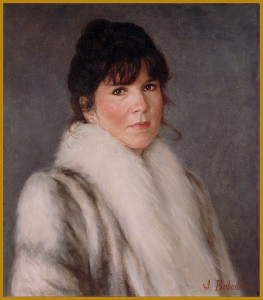 Portrait of Lindene Kauffman - portrait by Igor Babailov