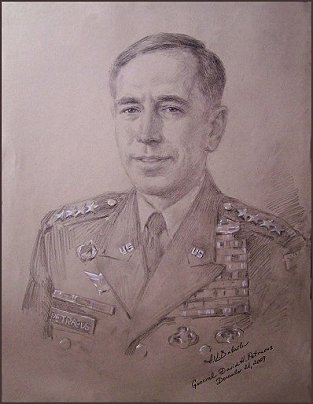 General David H. Petraeus - Life Portrait Study, by Igor Babailov
