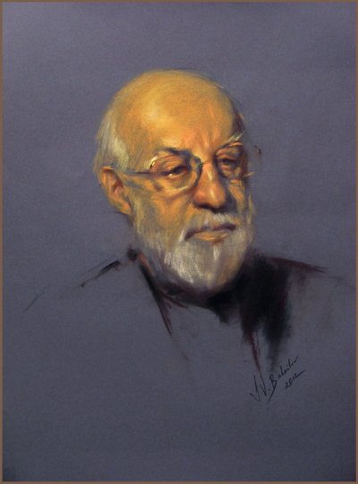 Portrait of artist Daniel Greene, by Igor Babailov