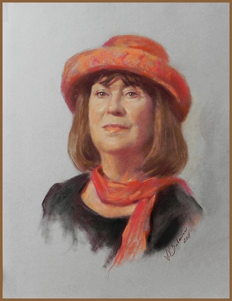 Mary McNutt, portrait by Igor Babailov