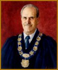 Official portrait of Mayor Al Piroth, Picton, ON, by Igor Babailov