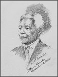 Portrait of Nelson Mandela, Official Commemorative Life Portrait, by Igor Babailov