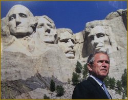 George W. Bush - official White House photograph, after the portrait by Igor Babailov