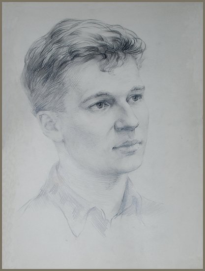 Oleg Butman portrait by Igor Babailov