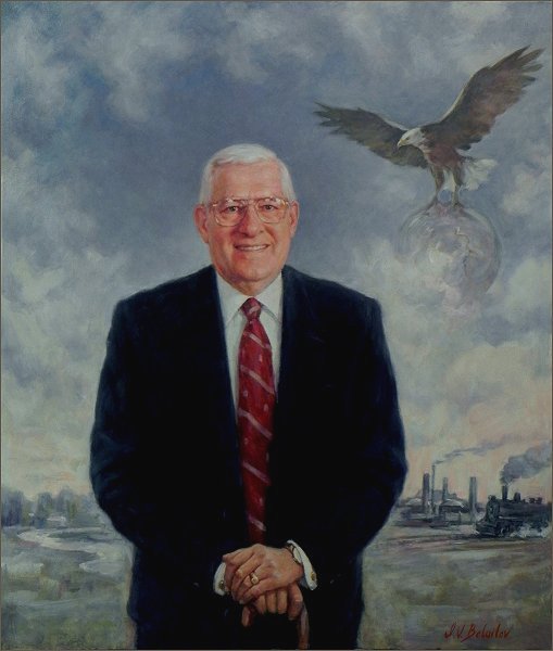 Portrait of Peter Johnson - Summitville Tiles, OHIO, Corporate Portrait by Igor Babailov