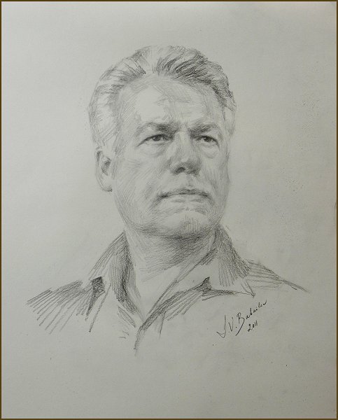 Portrait of Alexis Geacintov, by Igor Babailov