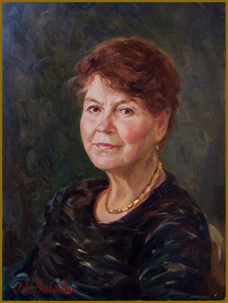MAMA, portrait by Igor Babailov, Mother portraits