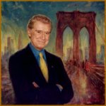 Portrait of Regis Philbin, by Igor Babailov. Featured on Regis and Kelly Show.