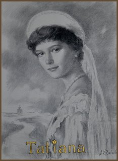 Portrait of Grand Duchess Tatiana, by Igor Babailov
