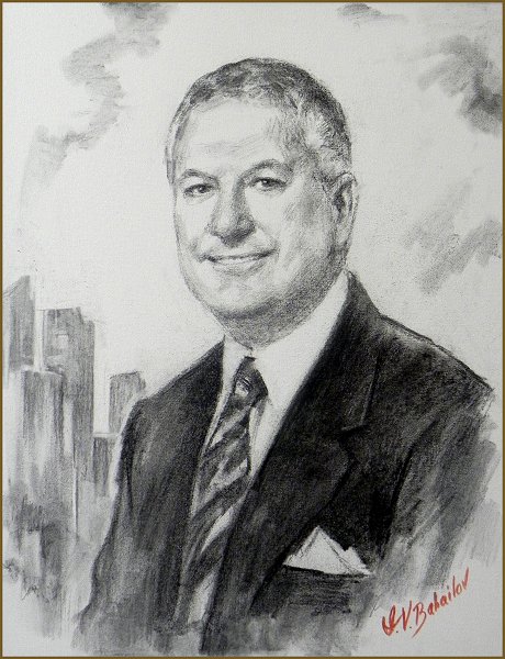 Portrait of Vincent Pitta, New York, by Igor Babailov