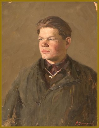 Painting by Alexander Danilichev, teacher of Igor Babailov