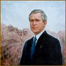 Official Portrait of President George W. Bush, by Igor Babailov 